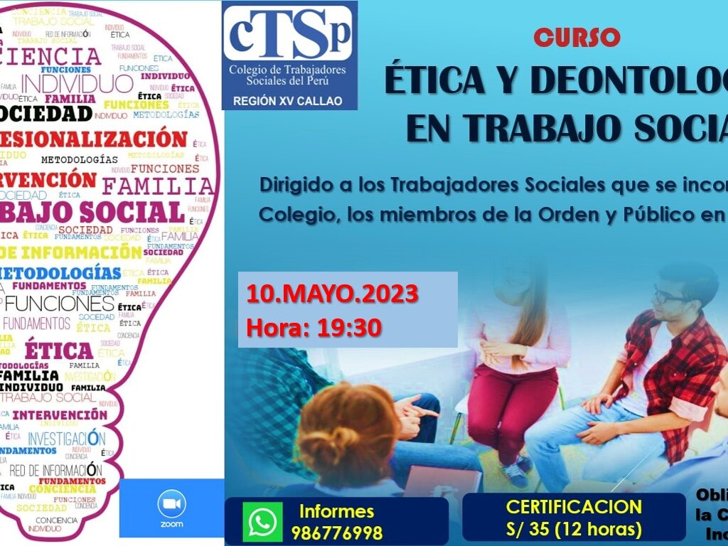 Curso de Ética y Deontología en el Trabajo Social
